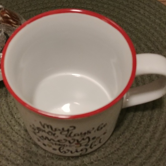 🎉2/$16 NEW Christmas Song Mug "May Your Days be Merry and Bright" - Picture 3 of 3